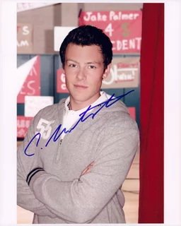 Cory Monteith autograph