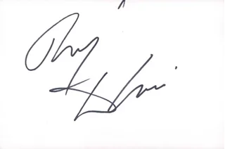 Tony Dovolani autograph