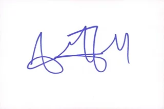 Aaron Hill autograph