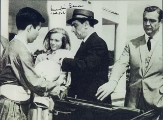 Martin Benson autograph