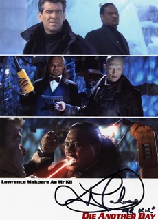Lawrence Makoare autograph