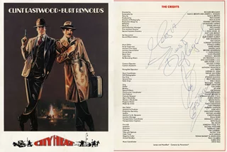 Clint Eastwood autograph