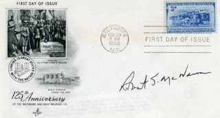 Robert S. McNamara autograph