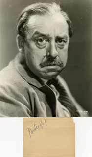 Porter Hall autograph