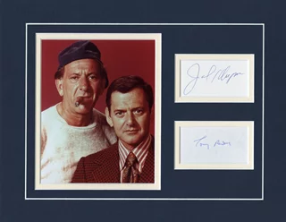The Odd Couple autograph