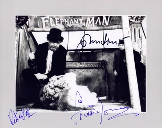 The Elephant Man autograph