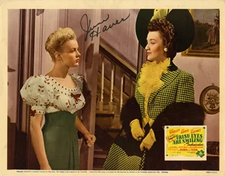 June Haver autograph