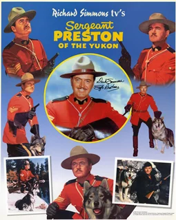 Dick Simmons autograph