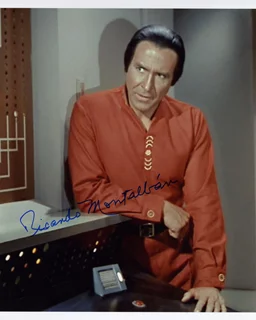 Ricardo Montalban autograph