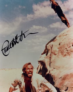 Charlton Heston autograph
