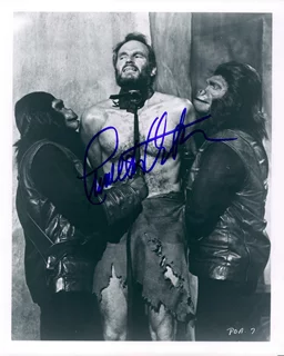 Charlton Heston autograph