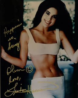 Linda Harrison autograph