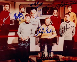 Star Trek autograph