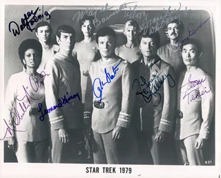Star Trek: The Motion Picture autograph