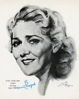 Mary Pickford autograph