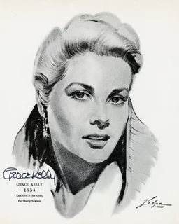 Grace Kelly autograph
