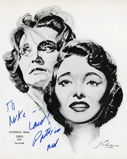 Patricia Neal autograph