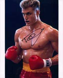 Dolph Lundgren autograph