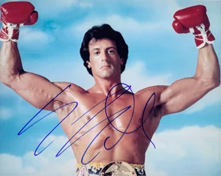 Sylvester Stallone autograph