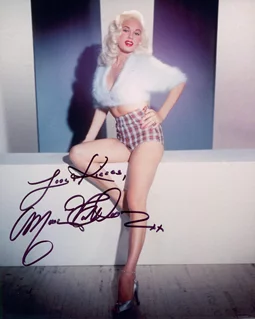 Mamie Van Doren autograph