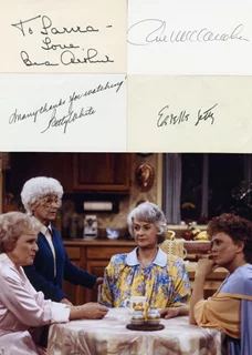 The Golden Girls autograph