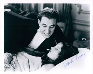 Lupita Tovar autograph