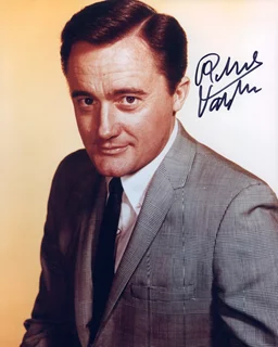 Robert Vaughn autograph