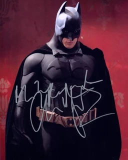 Christian Bale autograph