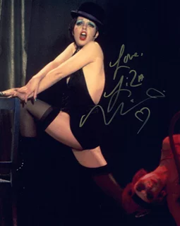 Liza Minnelli autograph