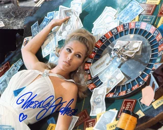 Ursula Andress autograph