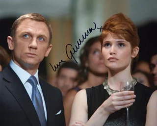 Gemma Arterton autograph