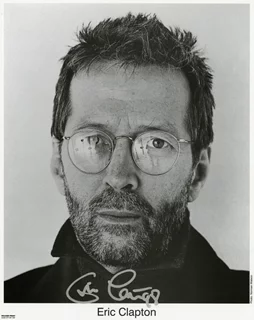 Eric Clapton autograph