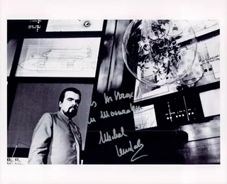 Michael Lonsdale autograph