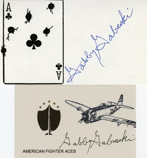 Gabby Gabreski autograph