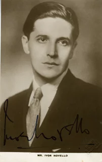 Ivor Novello autograph