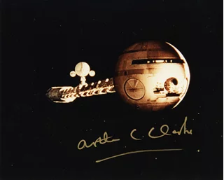 Arthur C. Clarke autograph