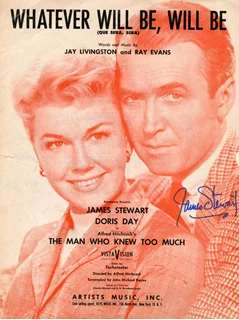 James Stewart autograph