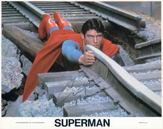 Christopher Reeve autograph