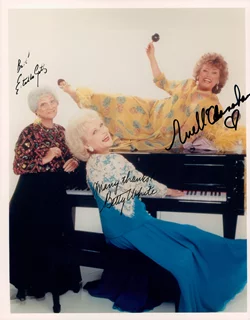The Golden Girls autograph
