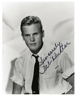 Tab Hunter autograph