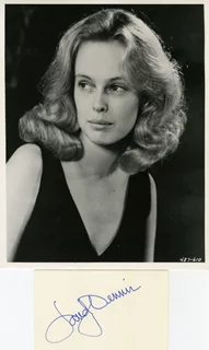 Sandy Dennis autograph