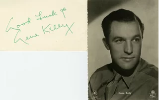 Gene Kelly autograph