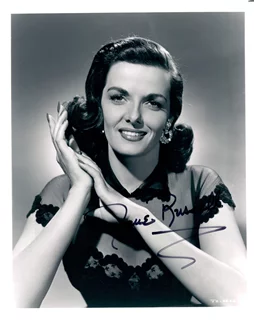 Jane Russell autograph