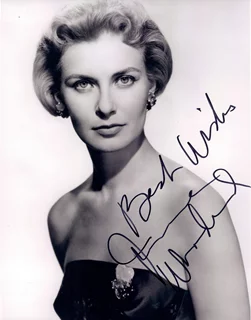 Joanne Woodward autograph