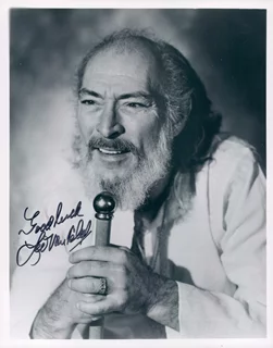 Lee Van Cleef autograph