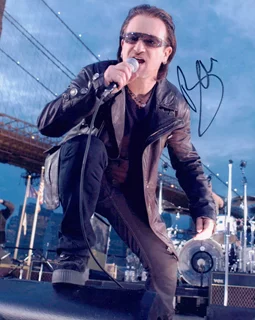 Bono autograph