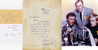 The Man From U.N.C.L.E. autograph
