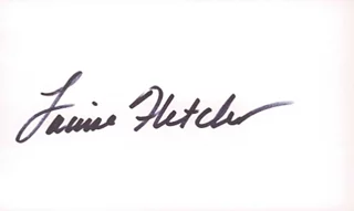 Louise Fletcher autograph