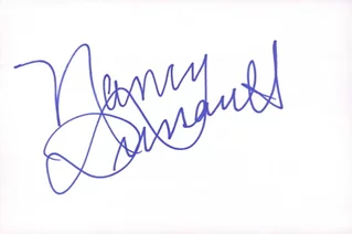Nancy Dussault autograph