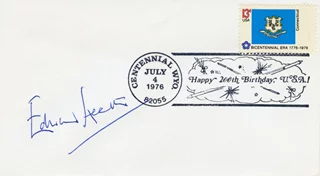 Edward Heath autograph